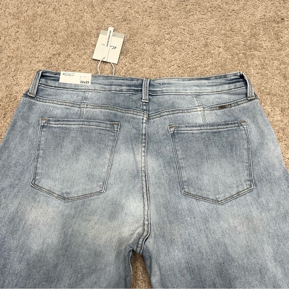 Kancan High Rise Straight Crop Jeans Women’s Size 32x25 NEW - Picture 7 of 8